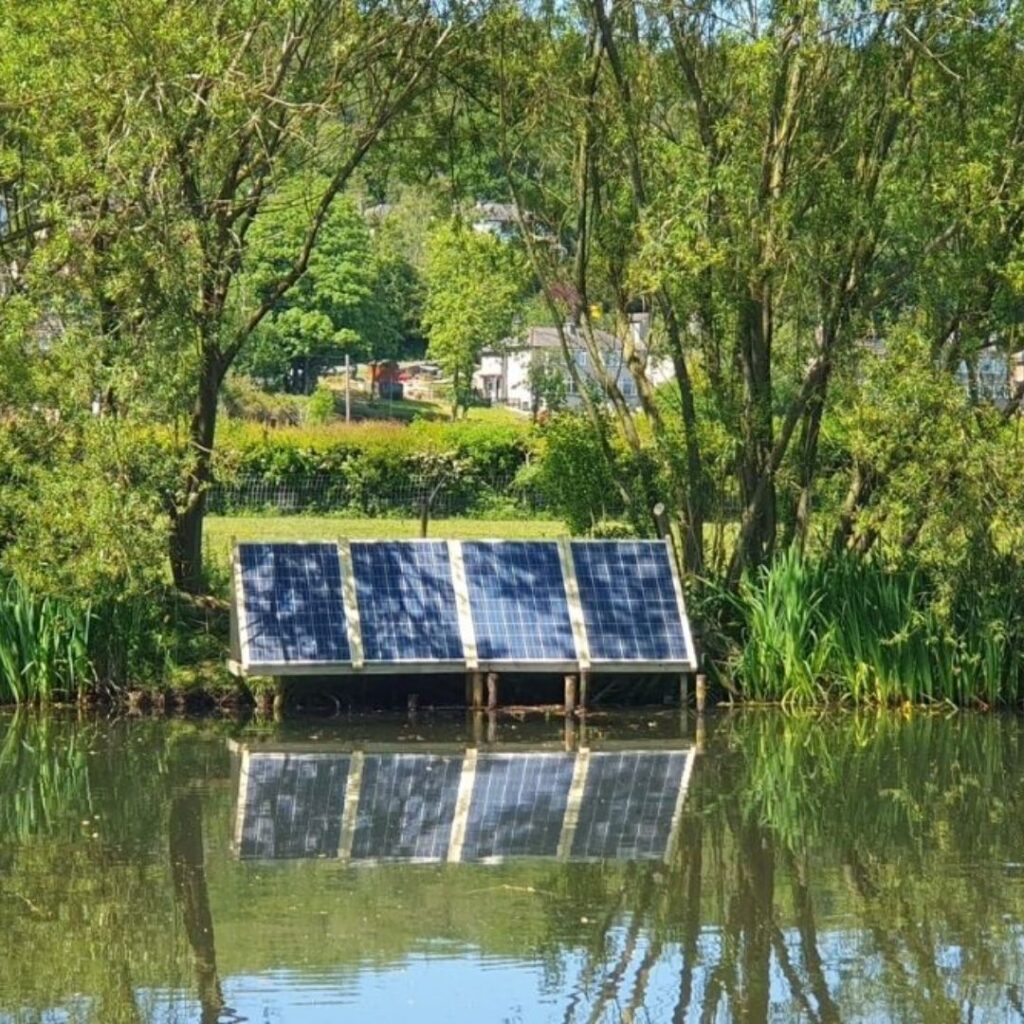 solar panels fishery